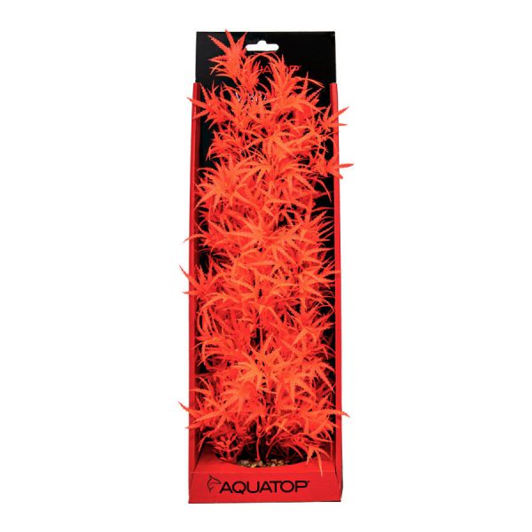 Aquatop Aquatop Vibrant Fluorescent Cannabis Plant Red, 1ea 16 in Sale