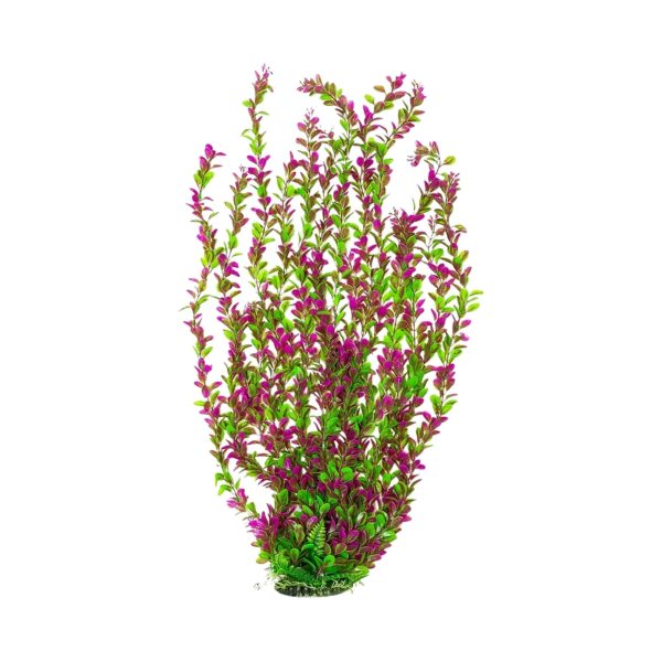 Aquatop Aquarium Plant with Weighted Base Green, Pink 1ea 30 in, Tall Cheap