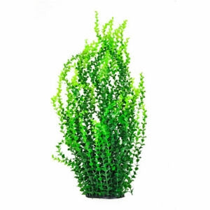 Aquatop Aquarium Plant with Weighted Base Dark Green 1ea 30 in, Tall Fashion