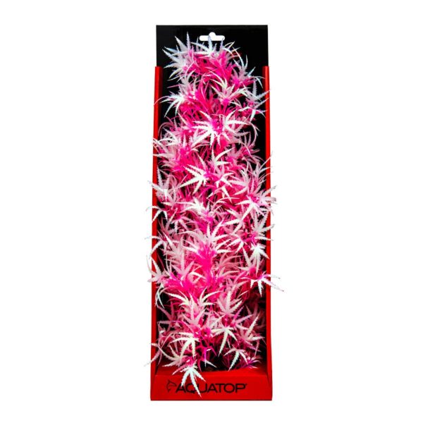 Aquatop Aquatop Vibrant Fluorescent Cannabis Plant Pink Frost, 1ea 16 in Sale