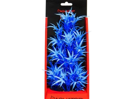 Aquatop Aquatop Vibrant Fluorescent Cannabis Plant Blue, 1ea 10 in Discount