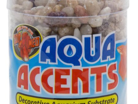 Zoo Med Aqua Accents River Pebbles Light 1ea 8 oz Hot on Sale