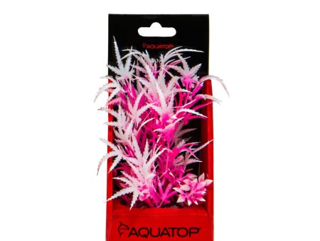 Aquatop Aquatop Vibrant Fluorescent Cannabis Plant Pink Frost, 1ea 6 in For Discount