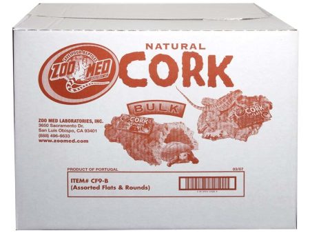 Zoo Med Natural Cork Bark Round Brown 1ea 15 lb Online