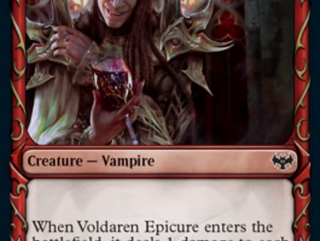 Voldaren Epicure (Showcase Fang Frame) [Innistrad: Crimson Vow] For Sale