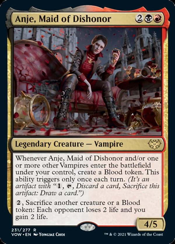 Anje, Maid of Dishonor [Innistrad: Crimson Vow] Online now