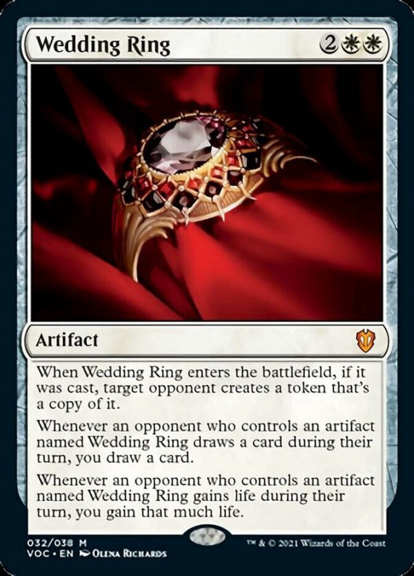 Wedding Ring [Innistrad: Crimson Vow Commander] Online Hot Sale