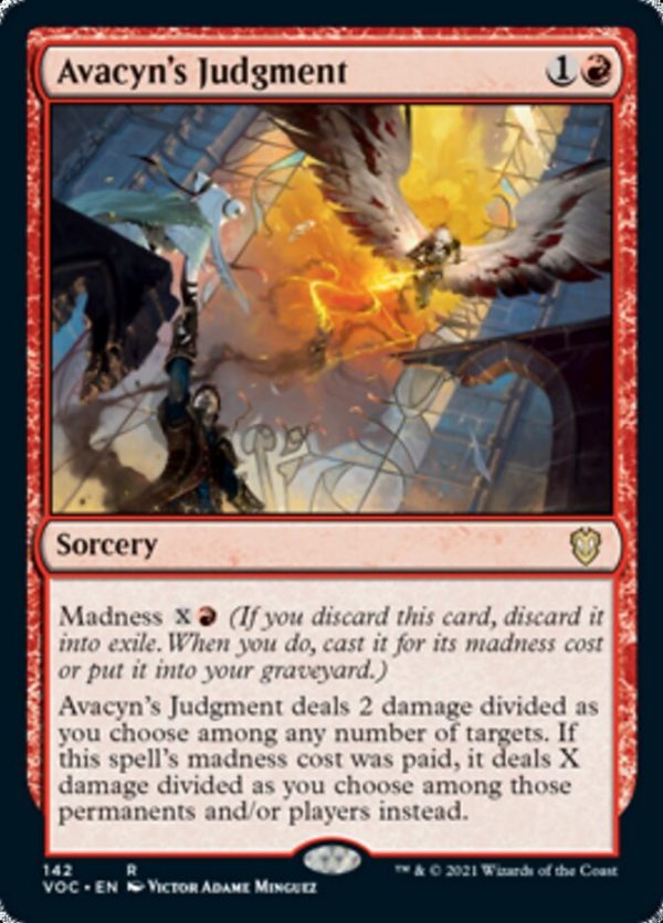 Avacyn s Judgment [Innistrad: Crimson Vow Commander] Online now