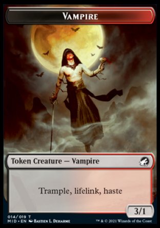 Vampire Token [Innistrad: Midnight Hunt Tokens] Fashion