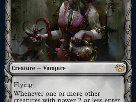 Welcoming Vampire (Showcase Fang Frame) [Innistrad: Crimson Vow] on Sale