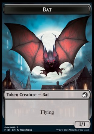 Bat Token [Innistrad: Midnight Hunt Tokens] Online Sale