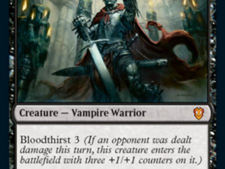 Bloodlord of Vaasgoth [Innistrad: Crimson Vow Commander] Sale