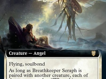 Breathkeeper Seraph (Extended Art) [Innistrad: Crimson Vow Commander] For Sale