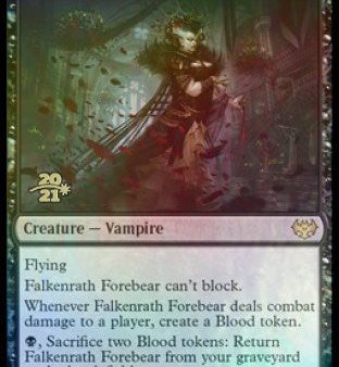 Falkenrath Forebear [Innistrad: Crimson Vow Prerelease Promos] For Discount