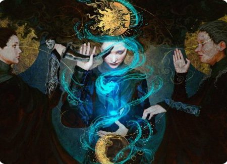 Witness the Future Art Card [Innistrad: Crimson Vow Art Series] Cheap