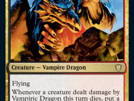 Vampiric Dragon [Innistrad: Crimson Vow Commander] For Discount