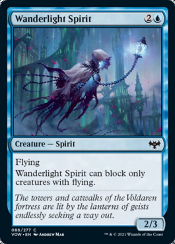 Wanderlight Spirit [Innistrad: Crimson Vow] For Discount