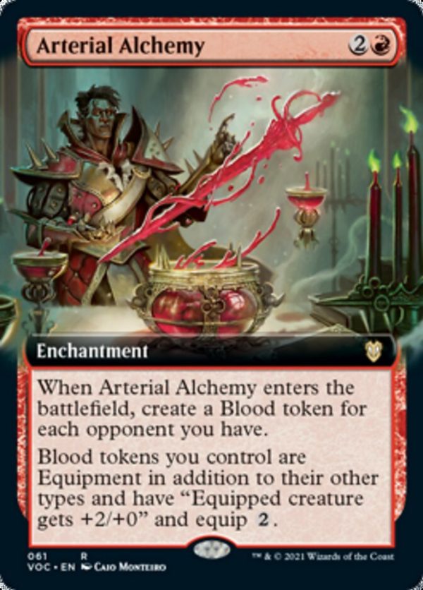 Arterial Alchemy (Extended Art) [Innistrad: Crimson Vow Commander] Cheap