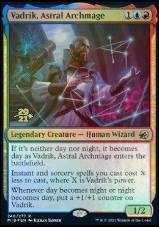 Vadrik, Astral Archmage [Innistrad: Midnight Hunt Prerelease Promos] Cheap