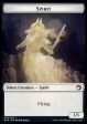 Wolf    Spirit Double-Sided Token [Innistrad: Midnight Hunt Tokens] Supply