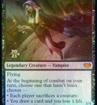 Henrika Domnathi    Henrika, Infernal Seer [Innistrad: Crimson Vow Prerelease Promos] For Sale