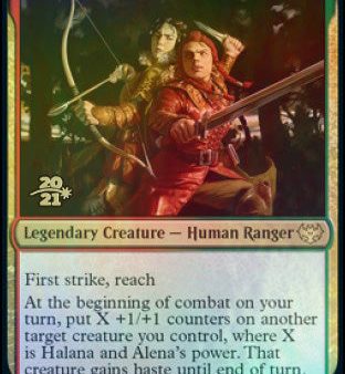 Halana and Alena, Partners [Innistrad: Crimson Vow Prerelease Promos] Sale