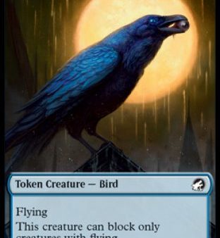 Bird Token [Innistrad: Midnight Hunt Tokens] on Sale