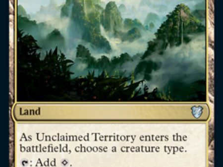 Unclaimed Territory [Innistrad: Midnight Hunt Commander] Online now