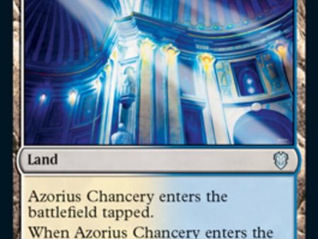 Azorius Chancery [Innistrad: Crimson Vow Commander] For Sale