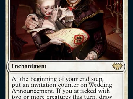 Wedding Announcement    Wedding Festivity [Innistrad: Crimson Vow] Online Sale