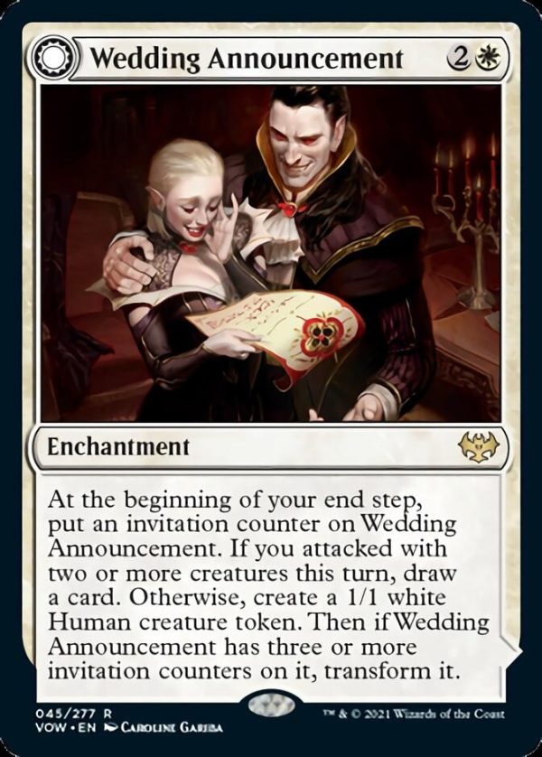 Wedding Announcement    Wedding Festivity [Innistrad: Crimson Vow] Online Sale