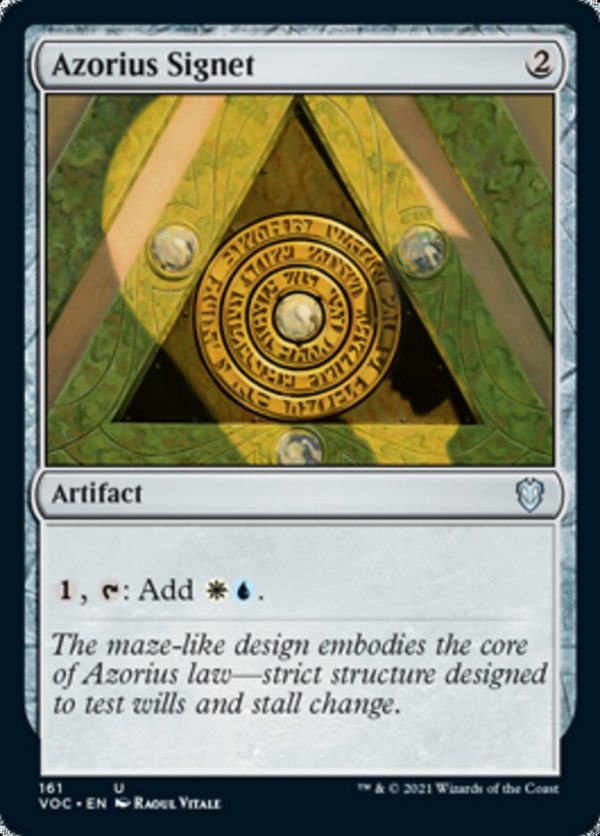 Azorius Signet [Innistrad: Crimson Vow Commander] Sale