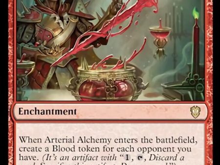 Arterial Alchemy [Innistrad: Crimson Vow Commander] Online Hot Sale