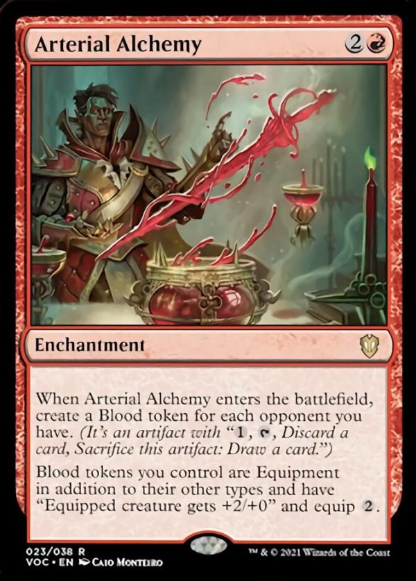 Arterial Alchemy [Innistrad: Crimson Vow Commander] Online Hot Sale