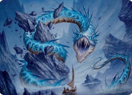 Biolume Serpent Art Card [Innistrad: Crimson Vow Art Series] on Sale