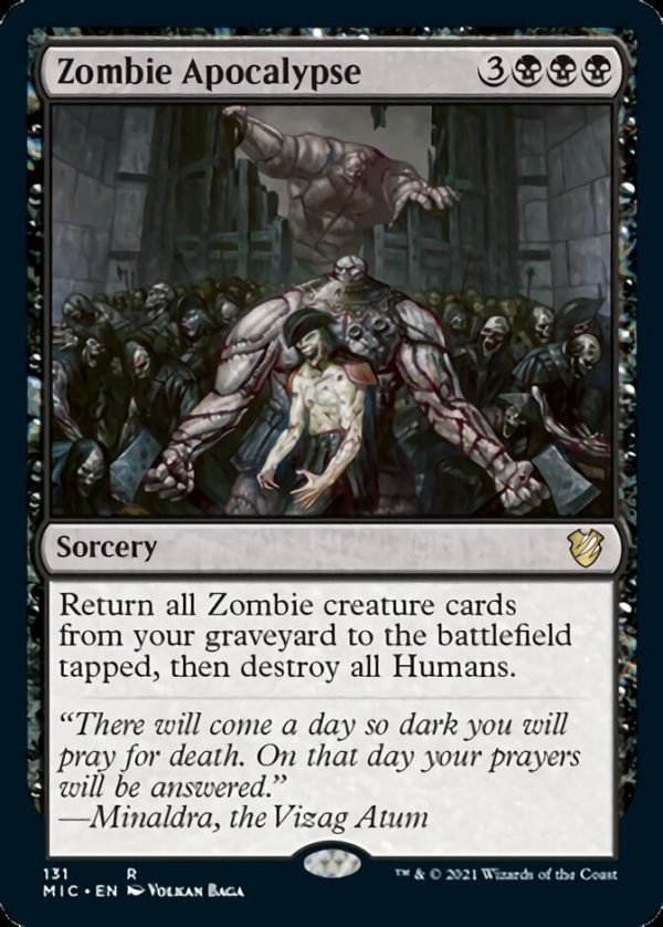 Zombie Apocalypse [Innistrad: Midnight Hunt Commander] on Sale