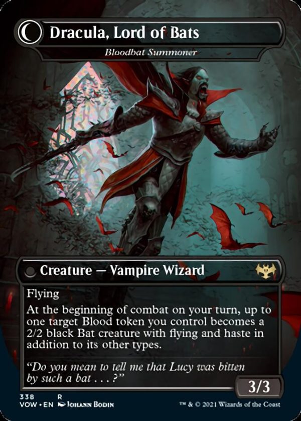 Voldaren Bloodcaster    Bloodbat Summoner - Dracula, Lord of Blood    Dracula, Lord of Bats [Innistrad: Crimson Vow] on Sale