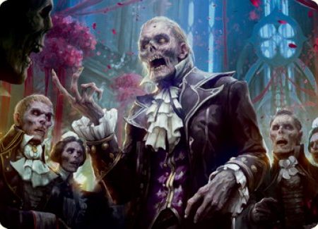 Undead Butler Art Card [Innistrad: Crimson Vow Art Series] Discount