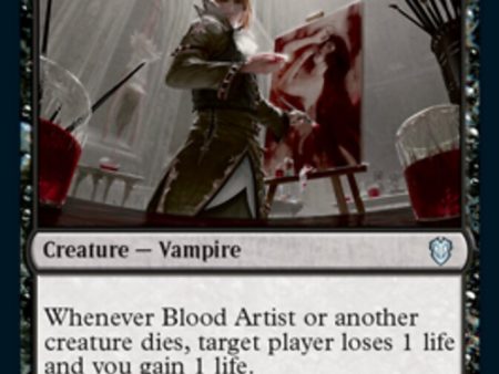 Blood Artist [Innistrad: Crimson Vow Commander] For Sale