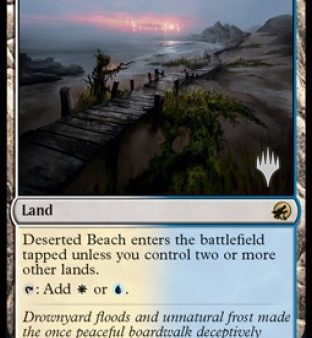 Deserted Beach (Promo Pack) [Innistrad: Midnight Hunt Promos] Online now