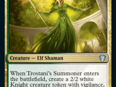 Trostani s Summoner [Innistrad: Midnight Hunt Commander] Fashion