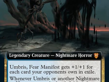 Umbris, Fear Manifest (Extended Art) [Innistrad: Crimson Vow Commander] Supply