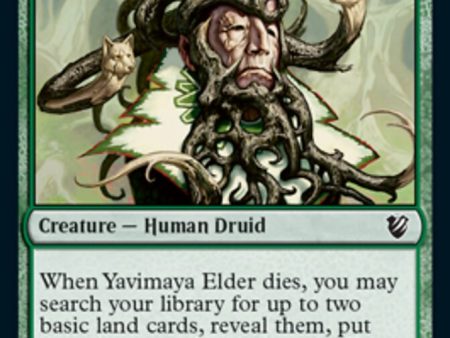 Yavimaya Elder [Innistrad: Midnight Hunt Commander] For Cheap