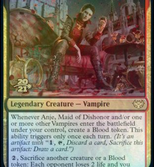 Anje, Maid of Dishonor [Innistrad: Crimson Vow Prerelease Promos] Online Sale