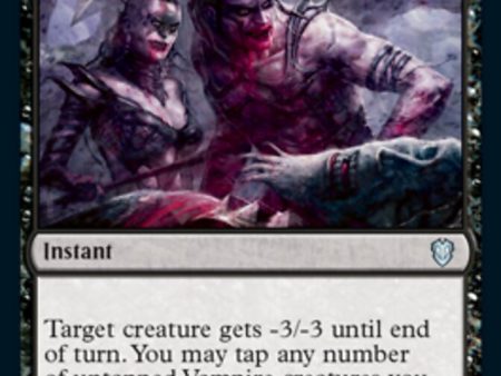 Urge to Feed [Innistrad: Crimson Vow Commander] Hot on Sale