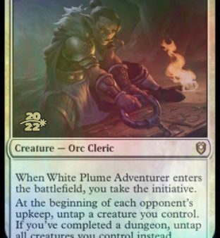 White Plume Adventurer [Commander Legends: Battle for Baldur s Gate Prerelease Promos] on Sale