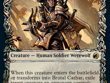 Brutal Cathar    Moonrage Brute (Showcase Equinox) [Innistrad: Midnight Hunt] Fashion