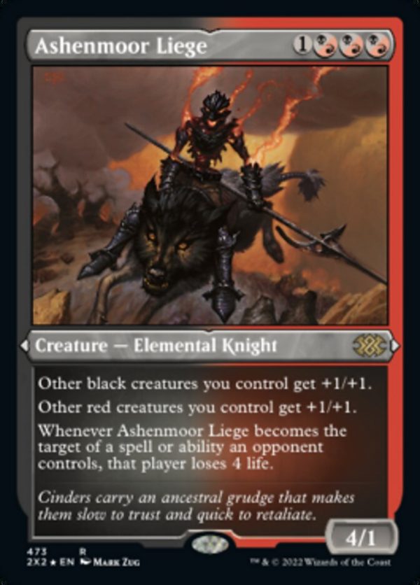 Ashenmoor Liege (Foil Etched) [Double Masters 2022] Sale