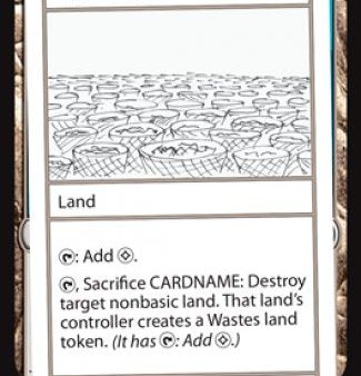 Waste Land (2021 Edition) [Mystery Booster Playtest Cards] Fashion