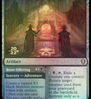 Altar of Bhaal    Bone Offering [Commander Legends: Battle for Baldur s Gate Prerelease Promos] Sale